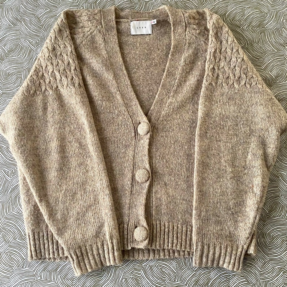 Lush Women’s Cardigan Sweater